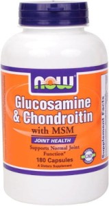 NOW Foods Glukozamina Chondroityna MSM 180kaps