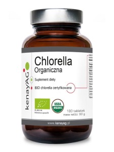 Kenay Organiczna Chlorella 180 tabletek
