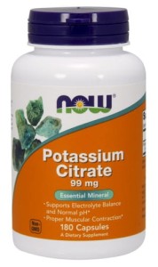 NOW Foods CYTRYNIAN POTASU 99MG - 180kaps