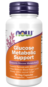 NOW Foods Glucose Metabolic Support Veg Caps