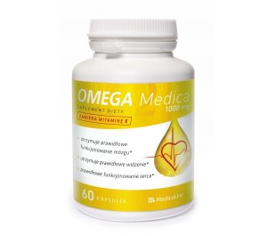 ALINESS Omega 3 Witamina E 60kap