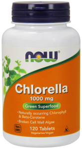 NOW Foods Chlorella 1000mg 120tab