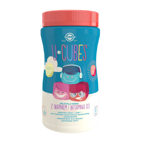 SOLGAR U-CUBES z wapniem i witaminą D3