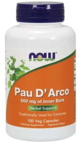 NOW Foods PAU DARCO 500 MG 250kaps