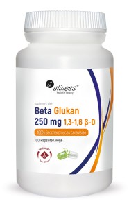 ALINESS Beta Glukan Yestimun® 1,3-1,6 β-D 250 mg x 100 Vege caps.