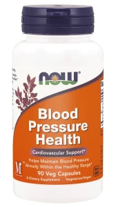 NOW Foods Blood Pressure Health – 90 kapsułek weget głóg pestki winogron