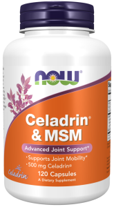 NOW Foods Celadrin® & MSM 500 mg Caps