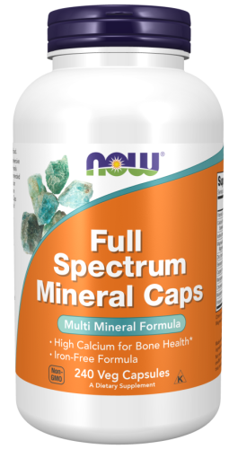 NOW Foods Full Spectrum Minerals – 240 kaps Minerały