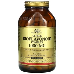 Solgar, Citrus Bioflavonoid Complex, 1,000 mg, 250 Tab bioflawonoidy