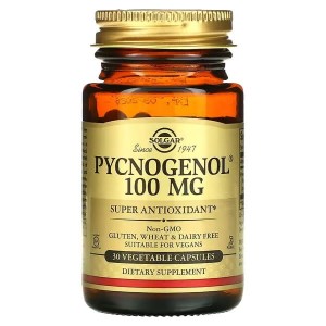 Solgar, Pycnogenol, 100 mg, 30 Vegetable Caps