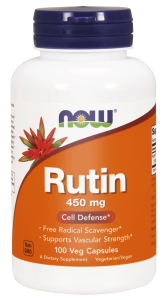 NOW Foods Rutin 450mg – Rutyna – 100 kapsułek