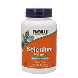 NOW Foods Selen 200mcg 180kaps