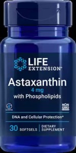 Life Extension Astaxanthin with Phospholipids 4mg Astaksantyna Fosfolipidy
