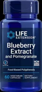 Life Extension Blueberry Extract and Pomegranate ekstrakt borówki i granatu