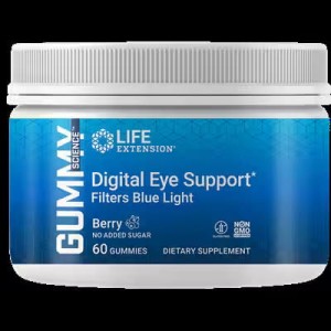 Life Extension Digital Eye Support Gummies, Berry - 60 gummies luteina zeaksantyna