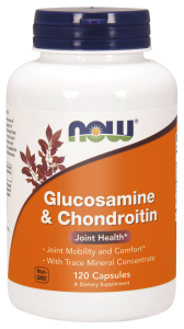 NOW Foods Glukozamina Chondroityna – 60 kaps