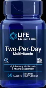 Life Extension Two-Per-Day 60 tab Multivitamin Multiwitaminy