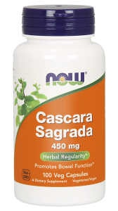 NOW Foods Cascara Sagrada 450 mg – 100 kaps