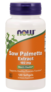 NOW Foods Saw Palmetto – ekstrakt 160 mg – 120 kaps Palma