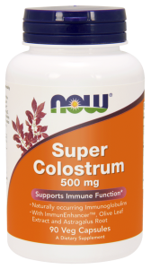 NOW Foods Super Colostrum 500 mg – 90 kaps