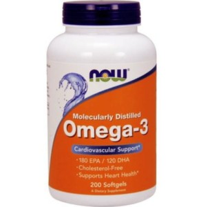 NOW Foods Omega 3 200kaps