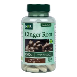 Holland & Barrett Ginger Root 120 Capsules Imbir