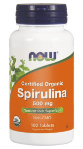 NOW Foods  Spirulina 500 mg – 100 tab