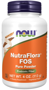 NOW Foods NutraFlora® FOS Powder Acidophilus