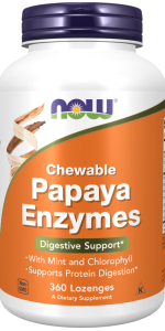 NOW Foods Papaya Enzyme Lozenges 360 Papaja