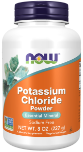 NOW Foods Potassium Chloride Powde Chlorek potasu