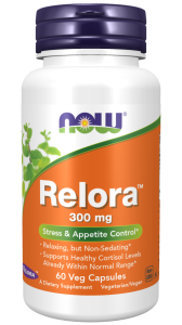 NOW Foods Relora® 300 mg  / 60 Veg Caps