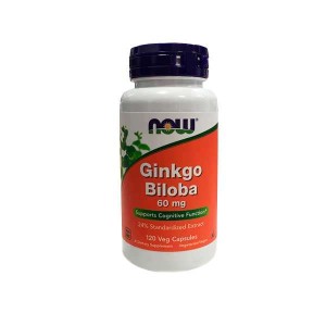NOW Foods Ginkgo Biloba ekstrakt 60 mg – 120kaps