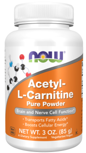 NOW Foods Acetyl-L-Carnitine Pure Powder Karnityna
