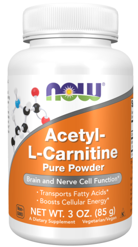 NOW Foods Acetyl-L-Carnitine Pure Powder Karnityna