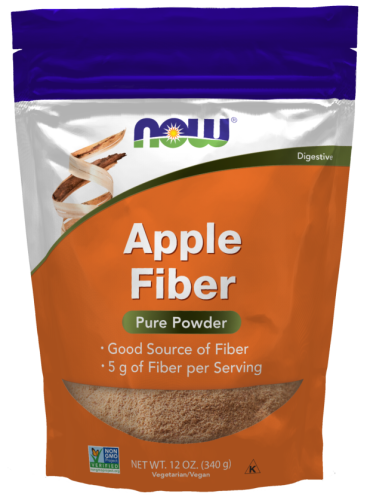 NOW Foods Apple Fiber Powder Błonnik jabłkowy