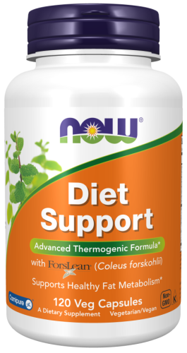NOW Foods Diet Support Veg Caps chrom coleus garcinia uva ursi