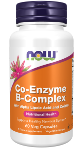 NOW Foods Co-Enzyme B-complex Q10 B-komplex