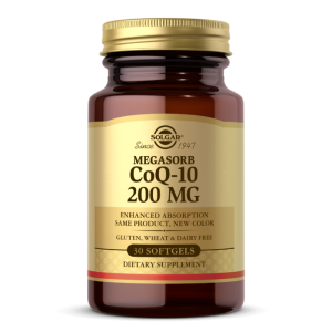 Solgar MEGASORB COQ-10 200 MG SOFTGELS Q10