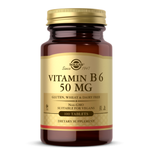Solgar VITAMIN B6 50 MG Witamina B-6 100tab