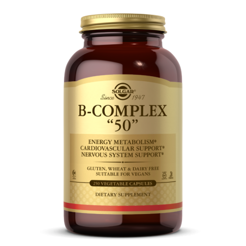 Solgar B-COMPLEX “50” VEGE B-komplex 250kaps