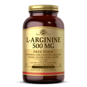 Solgar L-ARGININE 500 MG VEGE L-arginina 250kaps