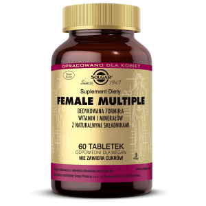 Solgar Female Multiple dla kobiet - 60 tabl