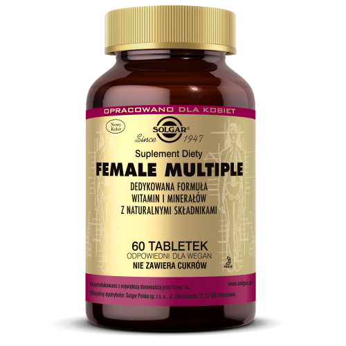 Solgar Female Multiple dla kobiet - 60 tabl