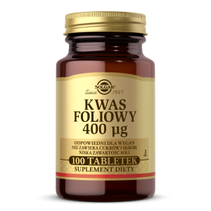 Solgar Kwas Foliowy 400 µg