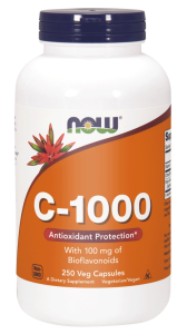  NOW Foods Witamina C-1000 500kaps Rutyna  