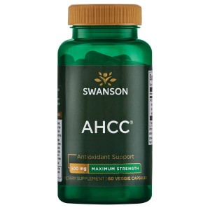 Swanson AHCC 500mg  ekstrakt z grzybów z rodziny Basidiomycetes 