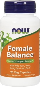 NOW Foods Female Balance™ 90 kaps niepokalanek pochrzyn dong