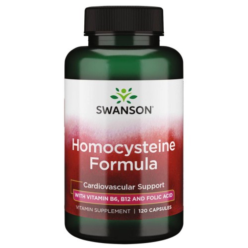Swanson Homocysteine Formula  B6 B12 Kwas foliowy Betaina