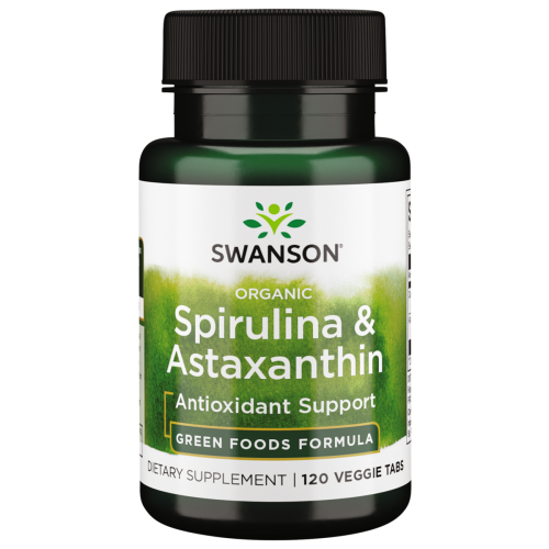 Swanson, Organiczna Spirulina i Astaksantyna