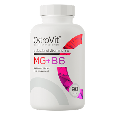 OstroVit Mg + B6 90 tabletek magnez